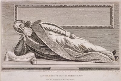 Sir Edward Bruce emlékműve a Rolls Chapelben, Chancery Lane, London, 1794 alkotó: King