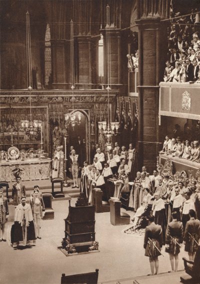 Az elismerés, 1937. Művészek: VI. György király, Ismeretlen. alkotó: King George VI