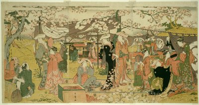 Check ry B durva verzió küldetés (Oka no Utage) alkotó: Kitagawa Utamaro