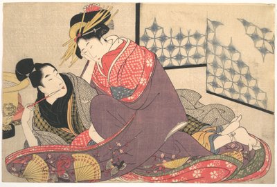 Erotikus nyomat alkotó: Kitagawa Utamaro