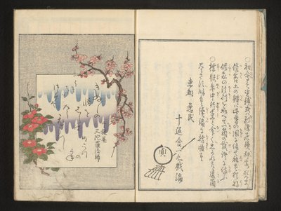 Vers tavaszi virágokkal alkotó: Kitagawa Utamaro