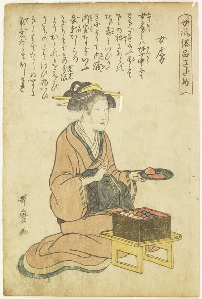 Háziasszony alkotó: Kitagawa Utamaro