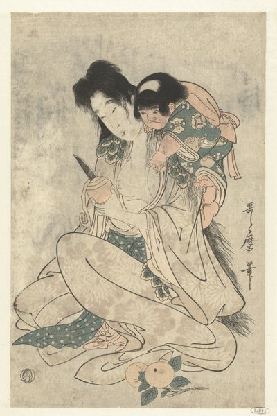 Kintoki Sono Yamauba alkotó: Kitagawa Utamaro