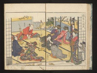 Lachende udvarhölgyei alkotó: Kitagawa Utamaro