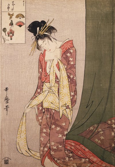 Ôgiya Hanaôgi alkotó: Kitagawa Utamaro
