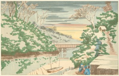 Havazás Ochanomizuban alkotó: Kiyochika Kobayashi