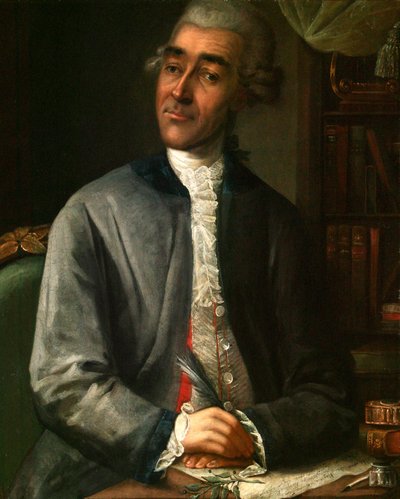 Vaszilij Grigorjevics Ruban író portréja, 1742-1795, 1786. alkotó: Klipekov