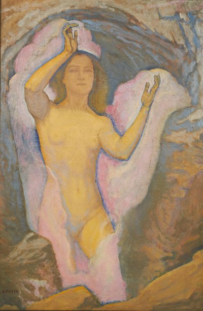 Vénusz a barlangban III, 1916. alkotó: Koloman Moser