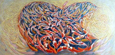 Én vagyok a legjobb, 2013 (keleti gouache rizspapíron) alkotó: Komi Chen