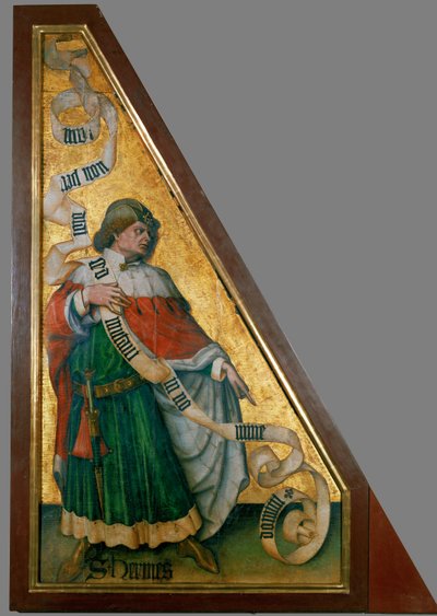 Filippopolisi Szent Hermász, püspök (olaj, fa) alkotó: Konrad Laib