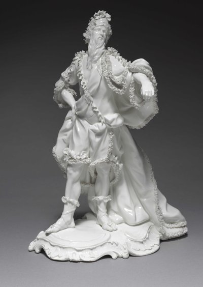 Oceanus, Frankenthal Porcelángyár, Németország, 1765 körül alkotó: Konrad Linck