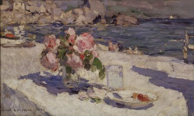 A tengerparton, 1910 alkotó: Konstantin Alekseevich Korovin
