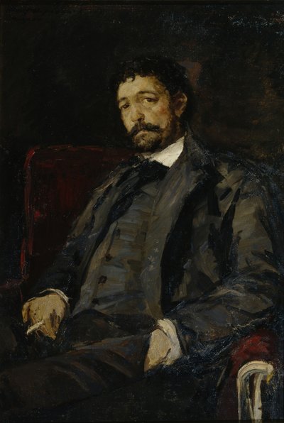 Angelo Masini operaénekes portréja 1844-1926 alkotó: Konstantin Alekseevich Korovin