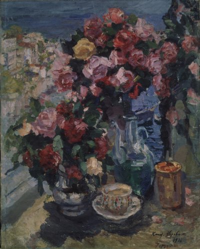 Rózsák. Gurzuf, 1916 alkotó: Konstantin Alekseevich Korovin