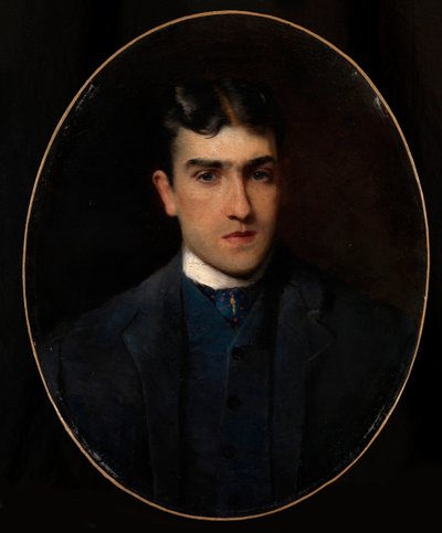 Lucien Guitry portréja (1860-1925) (Lucien Guitry portréja) - Konsztantyin Jegorovics Makovszkij (Konsztantin Makovski) festménye (1839-1915) olaj, vászon (64x51 cm) - Magángyűjtemény alkotó: Konstantin Egorovich Makovsky