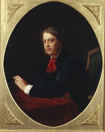 Nyikolaj Szergejevics Sztroganov gróf portréja 1836-1905, 1865 alkotó: Konstantin Egorovich Makovsky