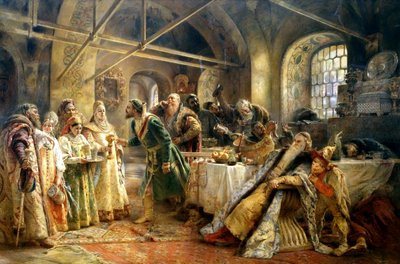 A csókszertartás, 1895. alkotó: Konstantin Egorovich Makovsky