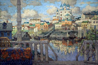 Pszkov, 1915. alkotó: Konstantin Ivanovich Gorbatov
