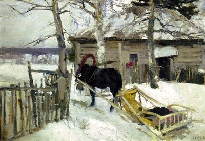 tél, 1894. alkotó: Konstantin Alekseevich Korovin