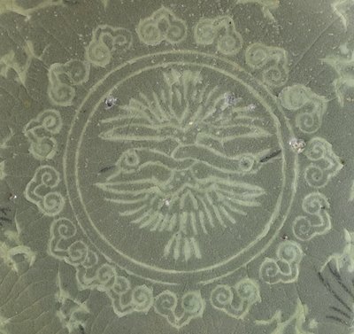Tál darukkal és felhőkkel, 1150-1200 körül alkotó: Korean School