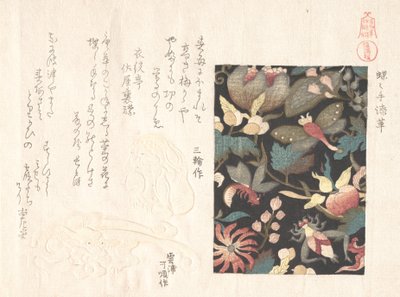 Design for Leather és Netsuke, 19. század. alkotó: Kubo Shunman