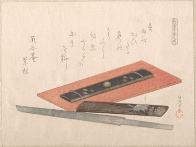 Kés és két késnyél alkotó: Kubo Shunman