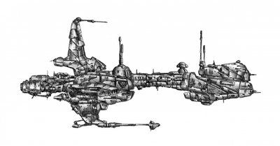 Bonyolult sci-fi űrhajó alkotó: Kulik