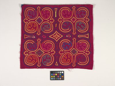 Shirt Panel (Mola) (fotó) alkotó: Kuna Indian Culture