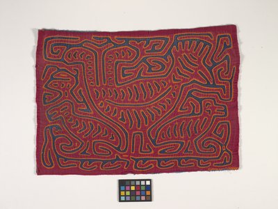 Shirt Panel (Mola) (fotó) alkotó: Kuna Indian Culture