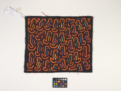 Shirt Panel (Mola) (fotó) alkotó: Kuna Indian Culture