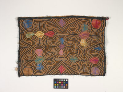 Shirt Panel (Mola) (fotó) alkotó: Kuna Indian Culture