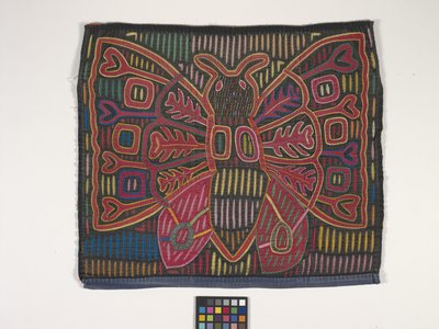 Shirt Panel (Mola) (fotó) alkotó: Kuna Indian Culture