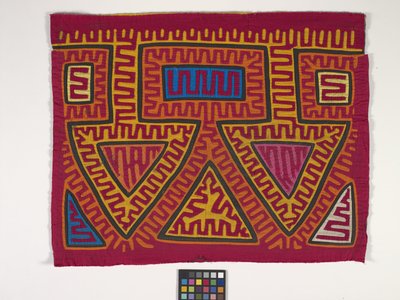 Shirt Panel (Mola) (fotó) alkotó: Kuna Indian Culture
