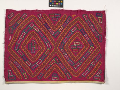 Shirt Panel (Mola) (fotó) alkotó: Kuna Indian Culture