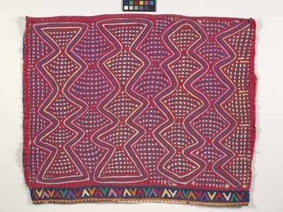 Shirt Panel (Mola) (fotó) alkotó: Kuna Indian Culture