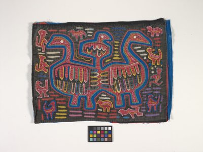 Shirt Panel (Mola) (fotó) alkotó: Kuna Indian Culture