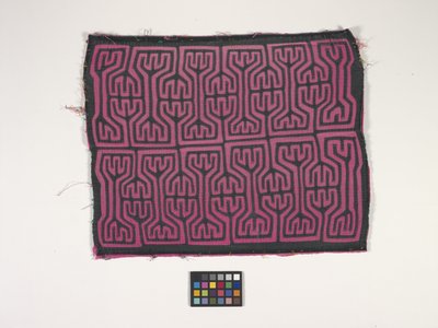 Shirt Panel (Mola) (fotó) alkotó: Kuna Indian Culture