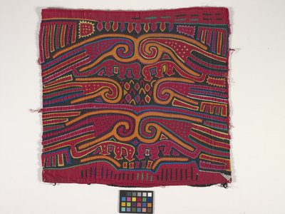 Shirt Panel (Mola) (fotó) alkotó: Kuna Indian Culture