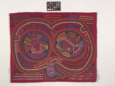 Shirt Panel (Mola) (fotó) alkotó: Kuna Indian Culture