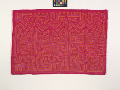 Shirt Panel (Mola) (fotó) alkotó: Kuna Indian Culture