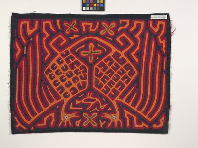 Shirt Panel (Mola) (fotó) alkotó: Kuna Indian Culture