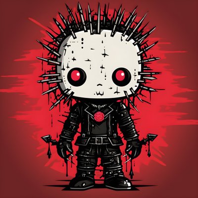 Hello Kitty és Pinhead Shirt Design 4 alkotó: Kurt Heppke