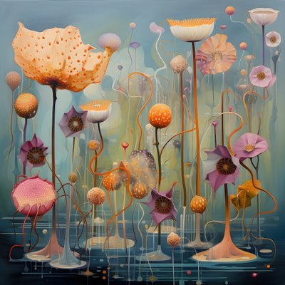 Lotusblumensamenschoten 3 alkotó: Kurt Heppke