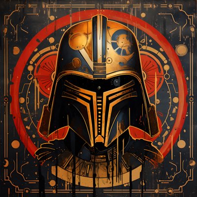 Metal etching art in the style of Ancient Egyptian aesthetics 2 alkotó: Kurt Heppke