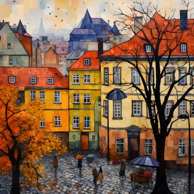 Prag Haeuser 3 alkotó: Kurt Heppke