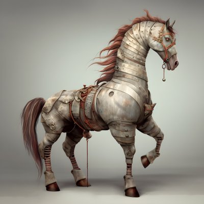antropomorfok Pferd 2 alkotó: Kurt Heppke