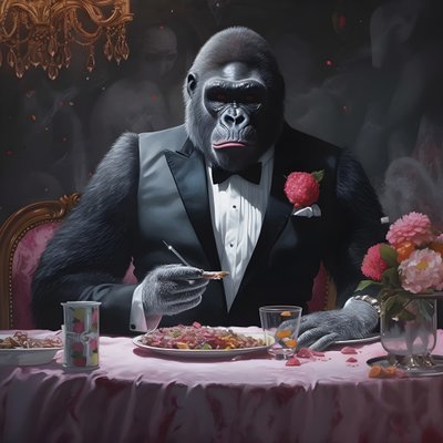 egy gorilla eszik 4 alkotó: Kurt Heppke