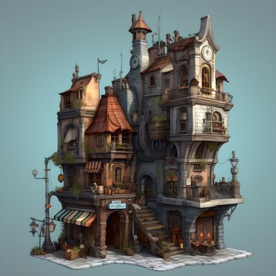ein stadtblock mit gebäude und steintreppe 1 alkotó: Kurt Heppke