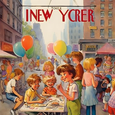színes new yorker borító vintage rajzfilm gag 2 alkotó: Kurt Heppke