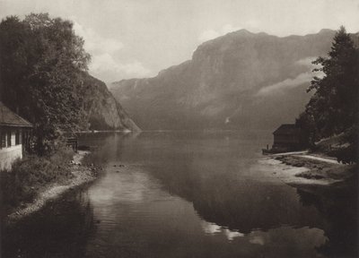 Altausseer See (f/w fotó) alkotó: Kurt Hielscher